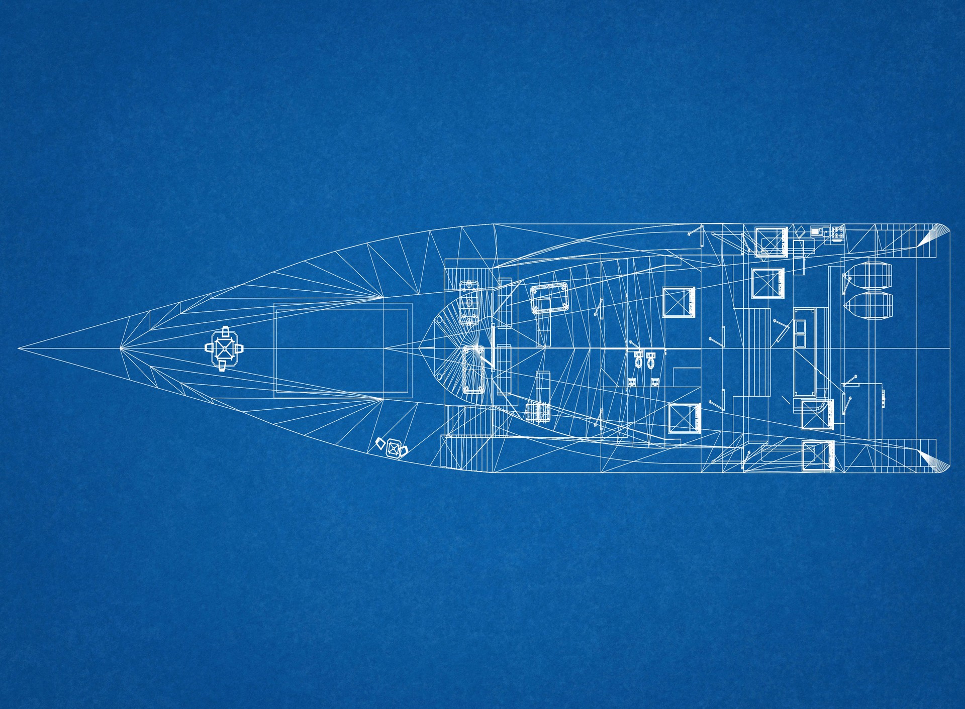 Yacht Concept Architect Blueprint